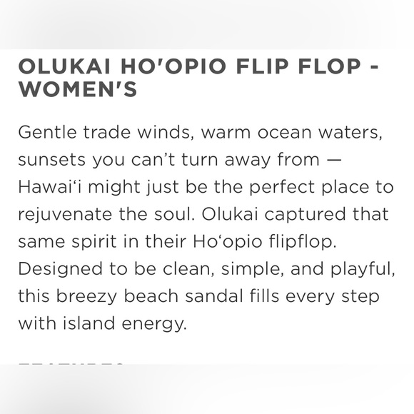 🌺NEW🌺 OluKai Ho Opio Sandals Flip Flops - Picture 6 of 7